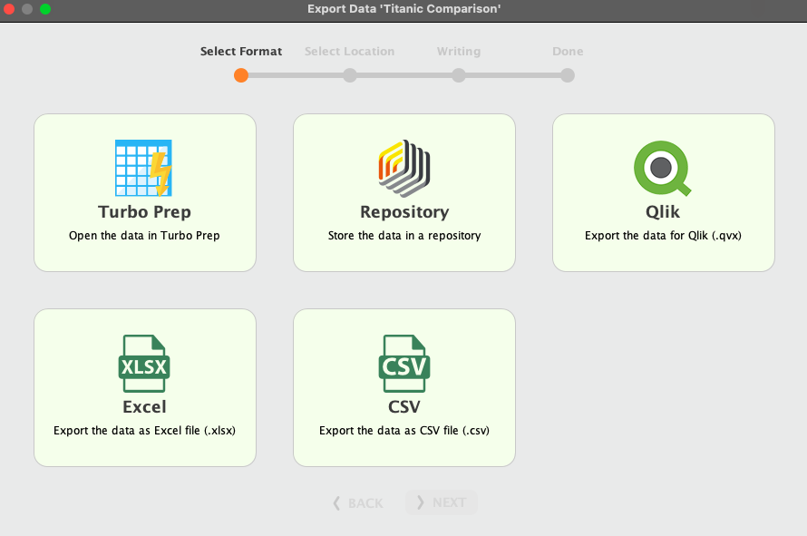 Exporting the result in Rapidminer